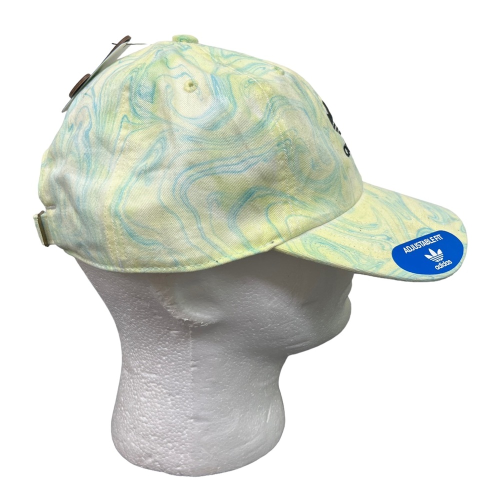 Adidas Originals Marble Wash Cotton Relaxed Fit Strapback Unisex Cap Hat NEW - Picture 4 of 5